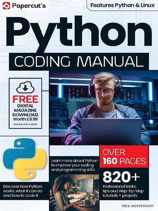 Title details for Python Coding & Programming The Complete Manual by Papercut Limited - Available